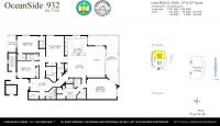 Unit 902-A floor plan